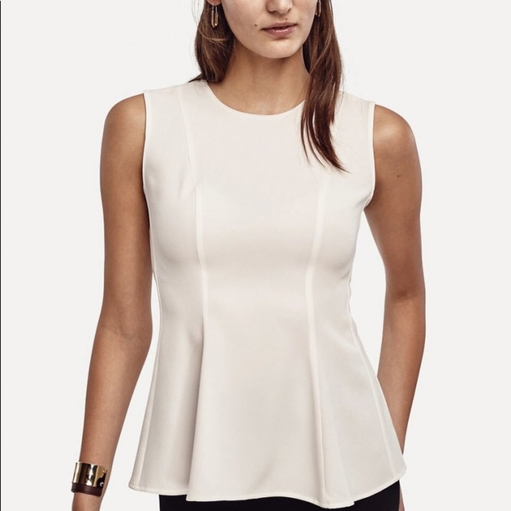 Ann Taylor Peplum Top